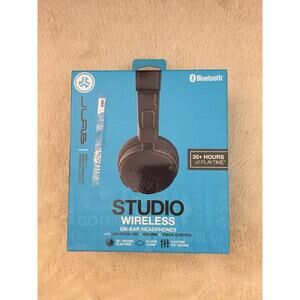 JLab Studio Wireless On-Ear Headphones - Black